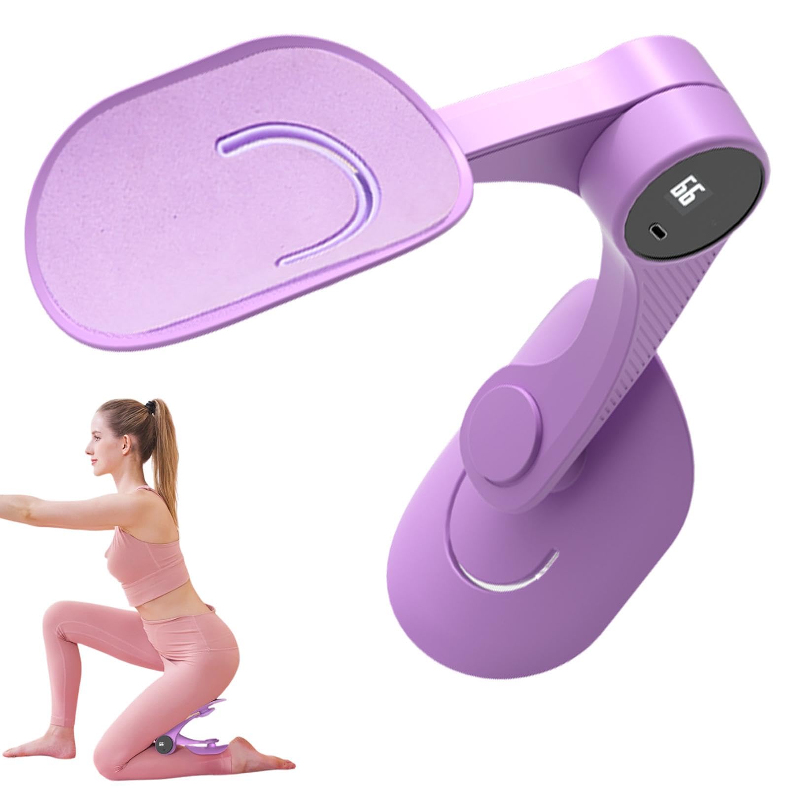 Beckenbodentrainer Mit Zähler - 360° Bein- Und Innenschenkel Trainer Für Zuhause