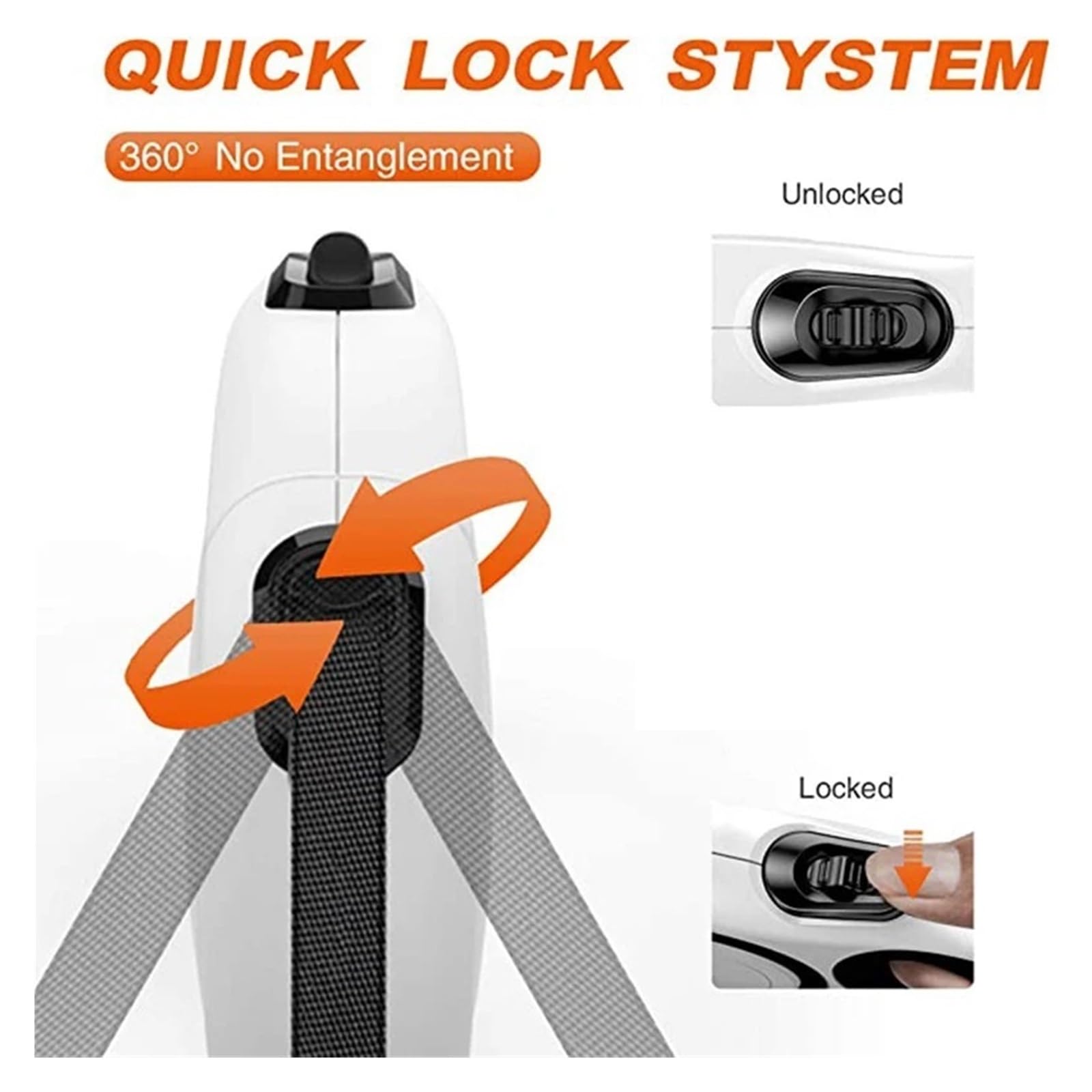 Correa Extensible for Perros de compañía 5/8M, Correas retráctiles automáticas Nailon duraderas for, Compatible con Paseos for pequeños, medianos y Grandes(Gray,8M - 50 KG)