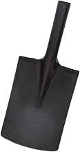 Gardener Spade Construction Spade Steel Powder Coated with Tread Edge Garden Digging Spade Metal Field Spade Blade with Tread Edge (Metal Base without Handle)