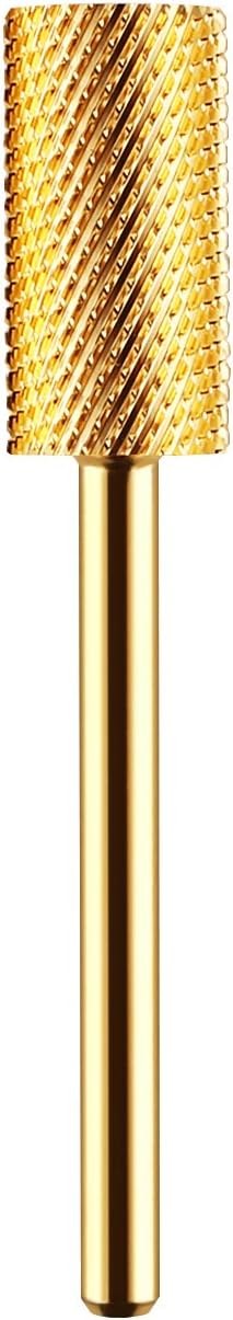 JCMASTERNail Drill Bit for Removing Acrylic Nails, Gel Nails and Thinning Nails - 3/32'' Universal Size, Great Cutting Ability, Tungsten Steel Nail Cutter Bit for Nail Care and Nail Art