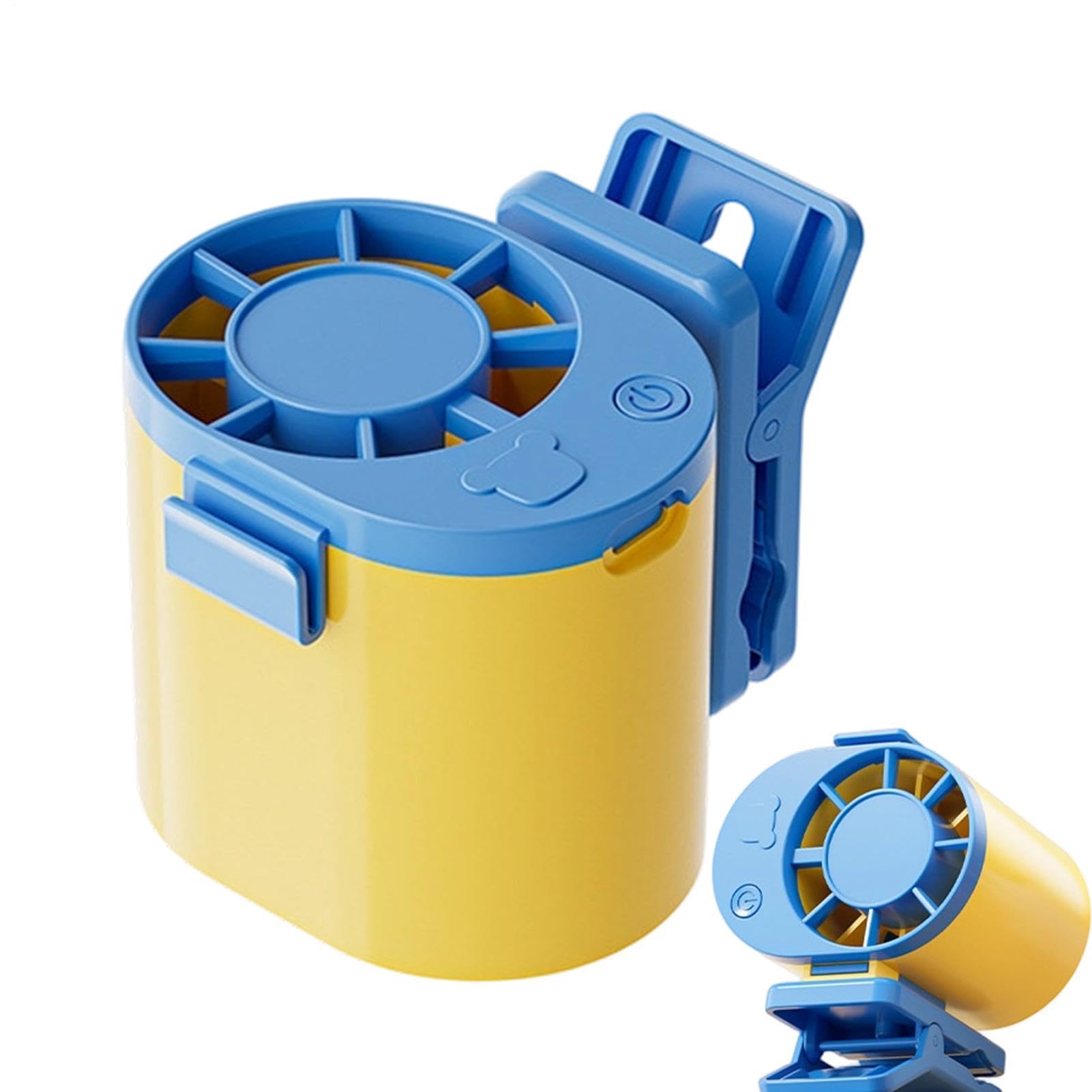 Ventilador de pinza recargable sin aspas para disfrutar de campings, playas y festivales