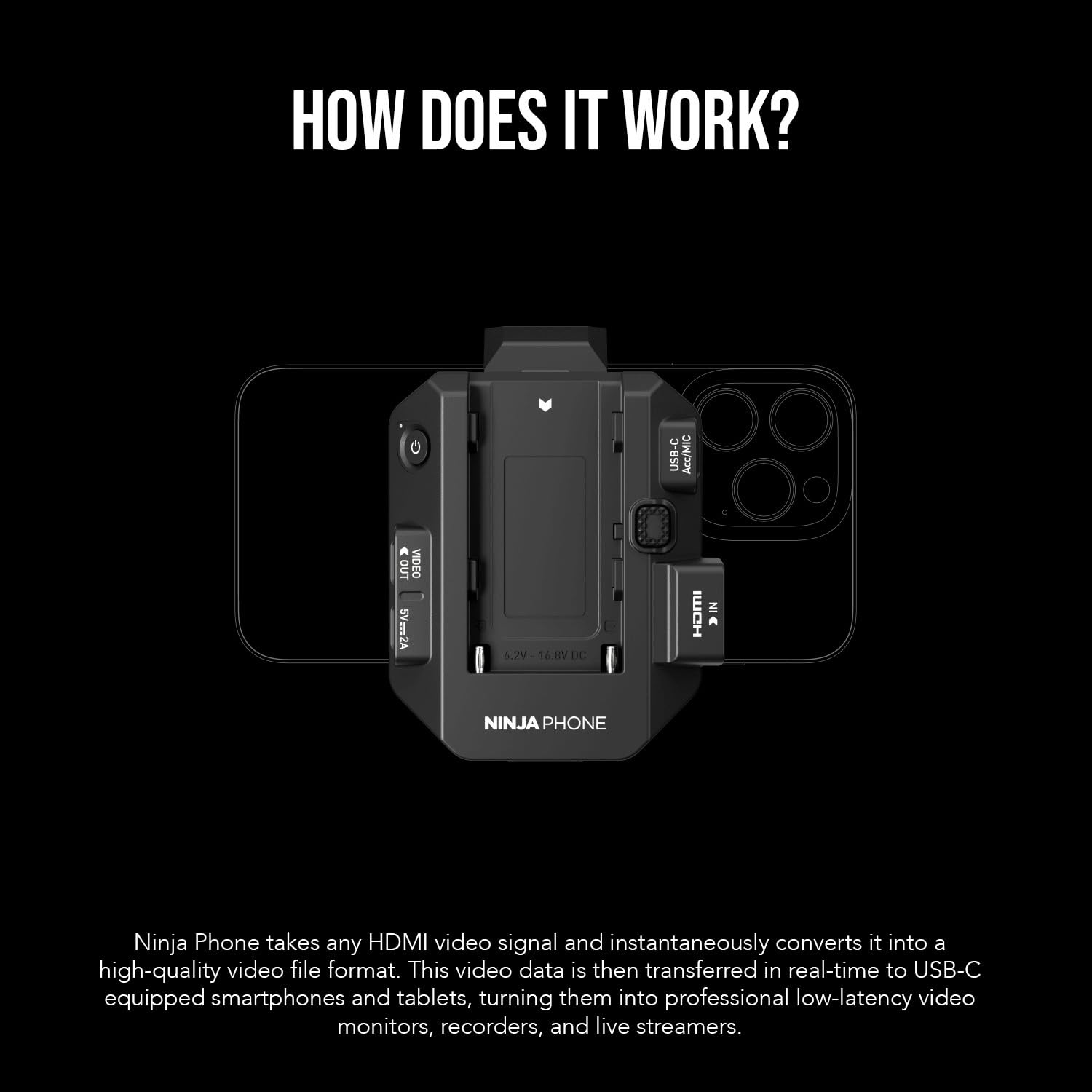 Amazon.com: Atomos Ninja Phone with 10-Bit Video Co-Processor for
