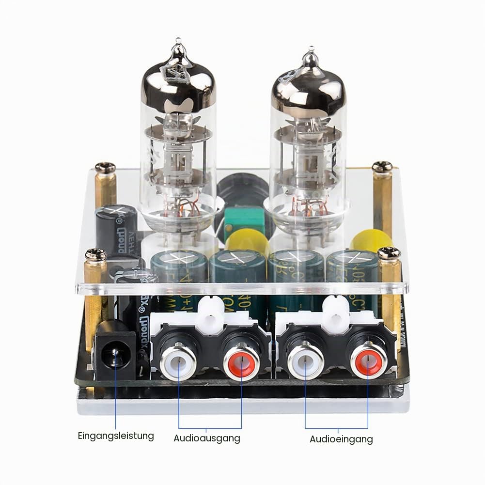 Röhrenvorverstärker, 6K4/6A2 Röhrenvorverstärker, Vorverstärker, Lautsprecher, Audio, Heimkino, für Passive Lautsprecher zu Hause