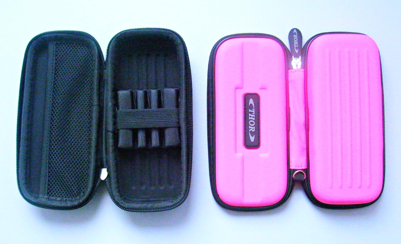 T-Wally Mesh 3 – Twój portfel w kolorze Queens-Pink, Forrest-Green, Steel-Blue lub Night-Blue. Etui na rzutki, portfel na rzutki, etui na rzutki, etui na rzutki, Queens Pink, darta torba