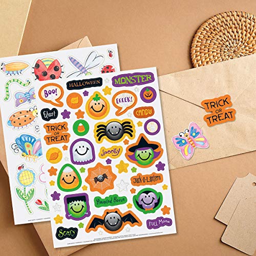 Current 178-Piece Year-Round Themed Sticker Value Pack - 12 Sheets, Includes Stickers For Spring, Summer, Fall, Winter Seasons, Diy Arts And Crafts, Fun For Kids #TOP4
