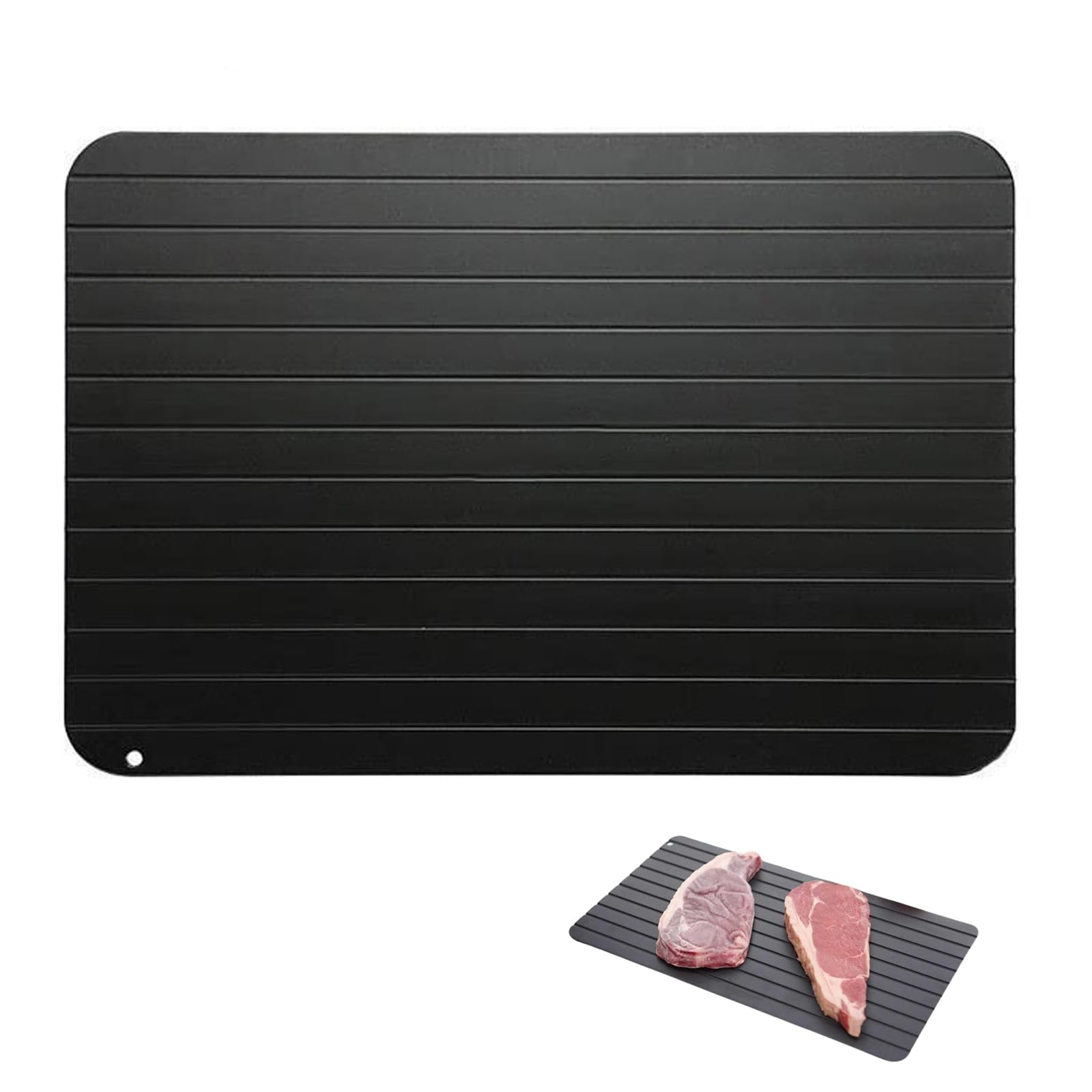 Plateau de Décongélation Rapide en Aluminium pour Viande Poisson Surgelés