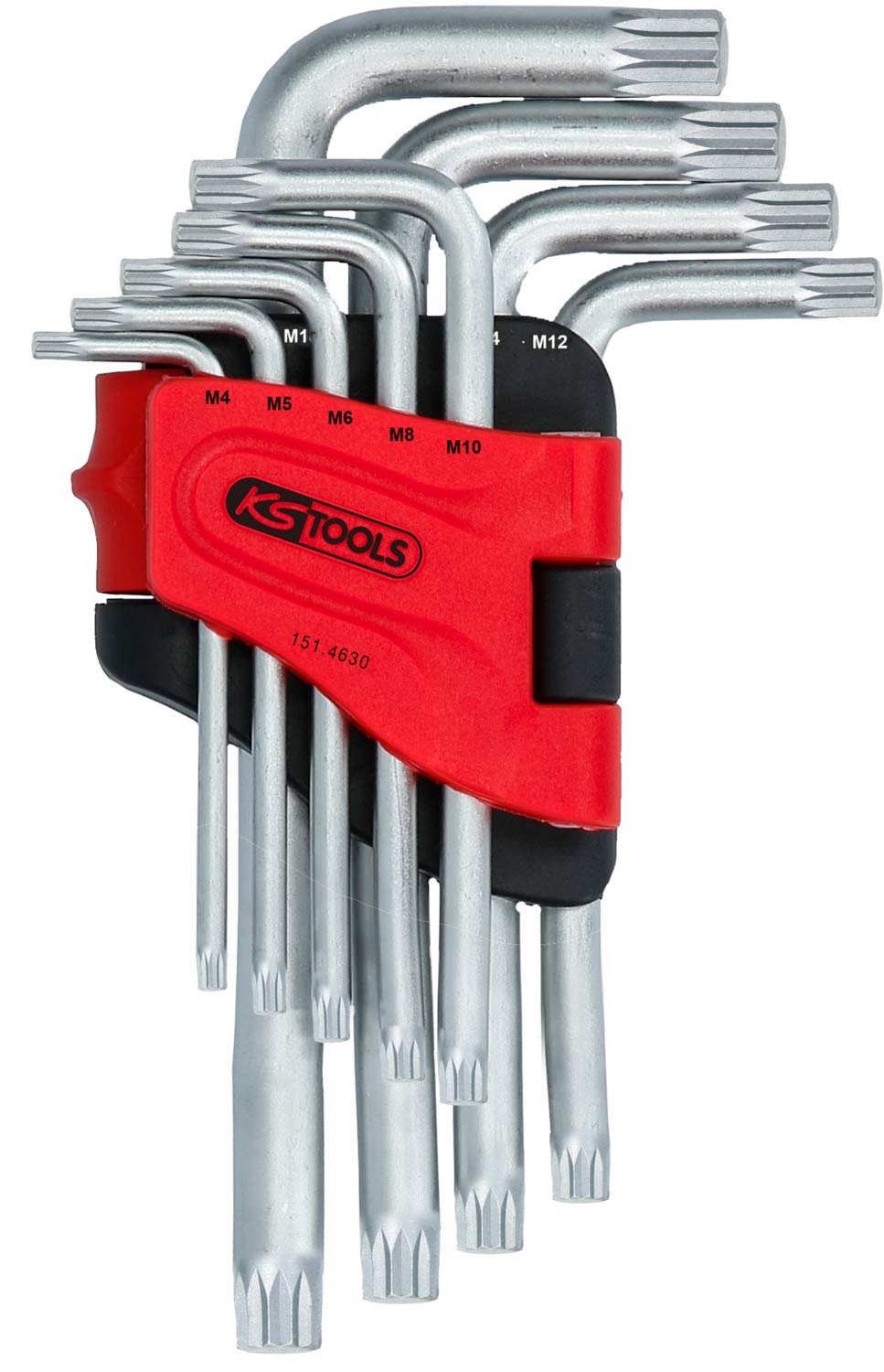 KS Tools 151.4630 Zest kluczy imbus wielozabkowych(XZN®), 9-szt, M9-M12