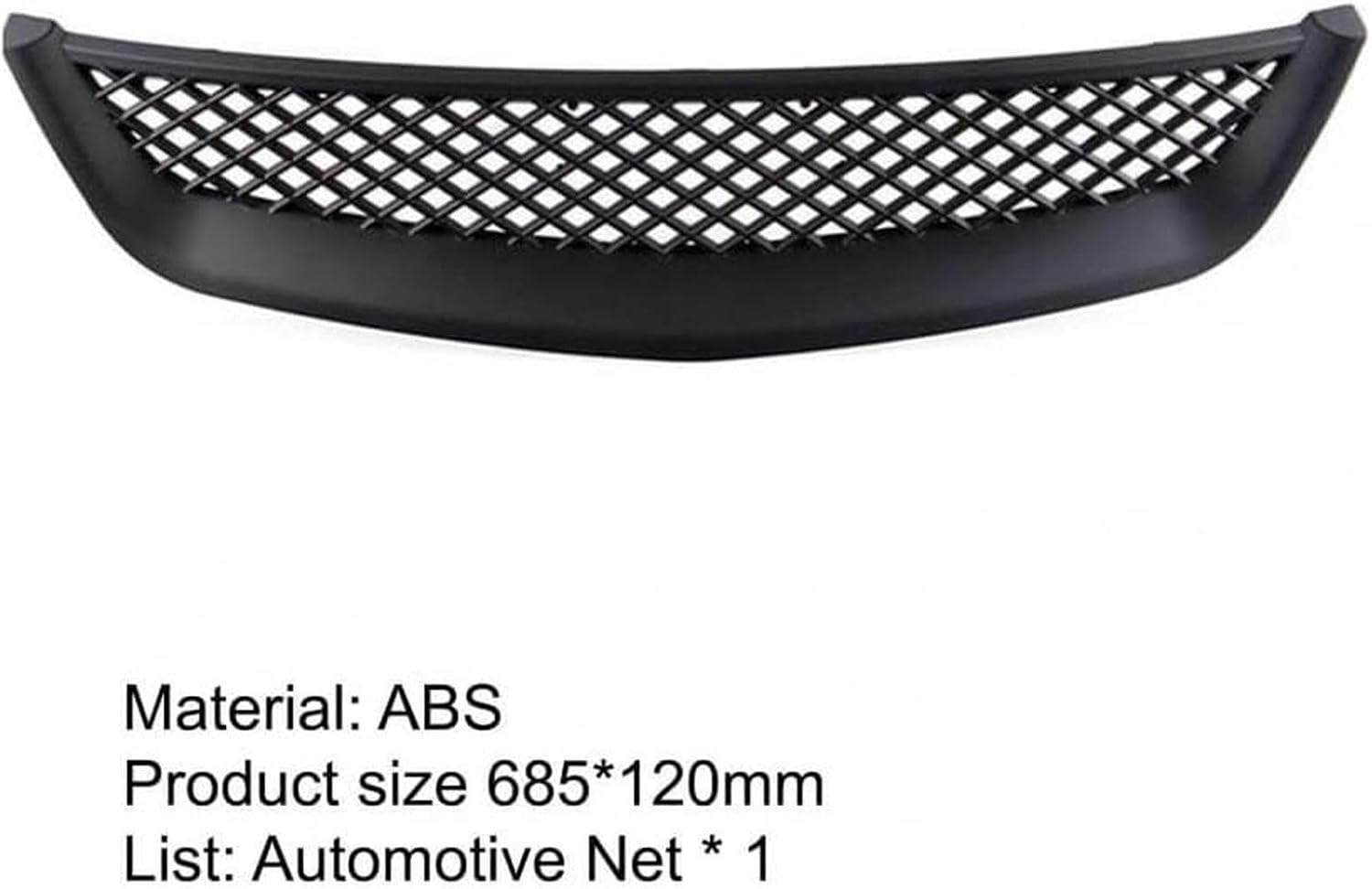 Rejilla Parachoques Delantero Izquierdo Para Renault Megane MK2 (2002-2005) - Número OE 7701474478, Material ABS