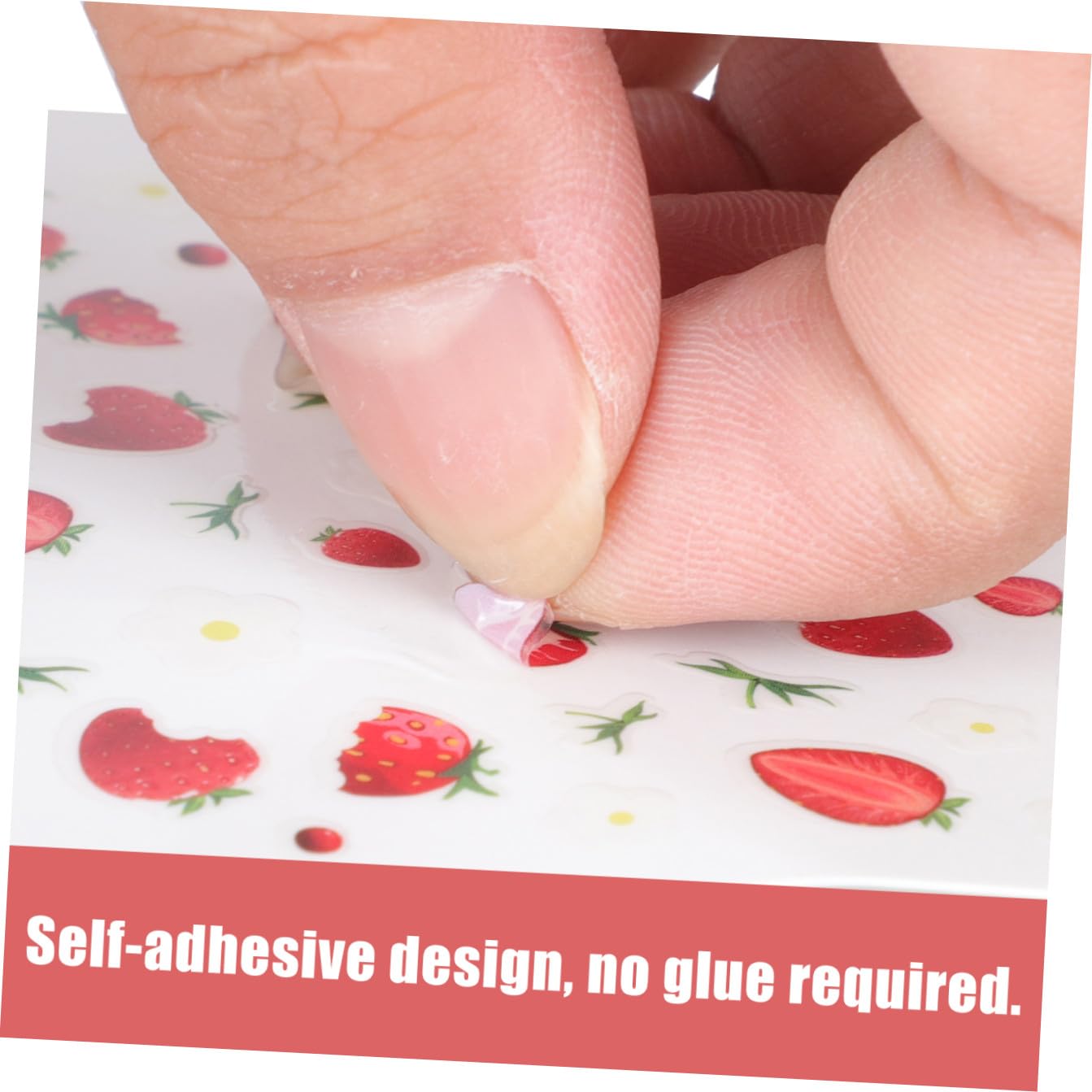 5 Set Adesivi Per Unghie Fiori Decorazioni Autoadesive Per Nail Art Per Manicure Diy E Decorazioni Unghie Facili Applicare E Design Per Look Unico 6 Fogli*5