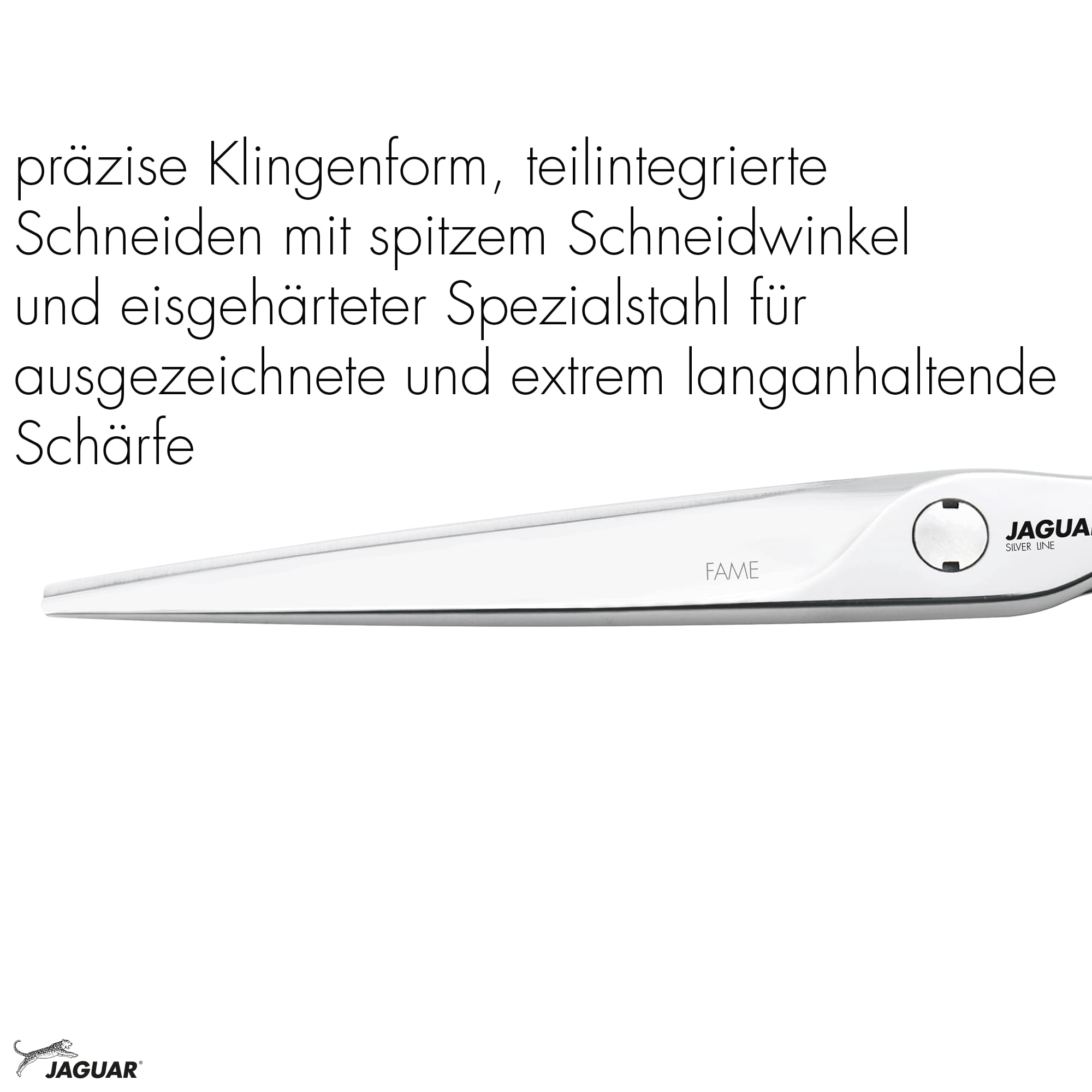 Jaguar Haarschere Silver Line Fame, 5,5 Zoll