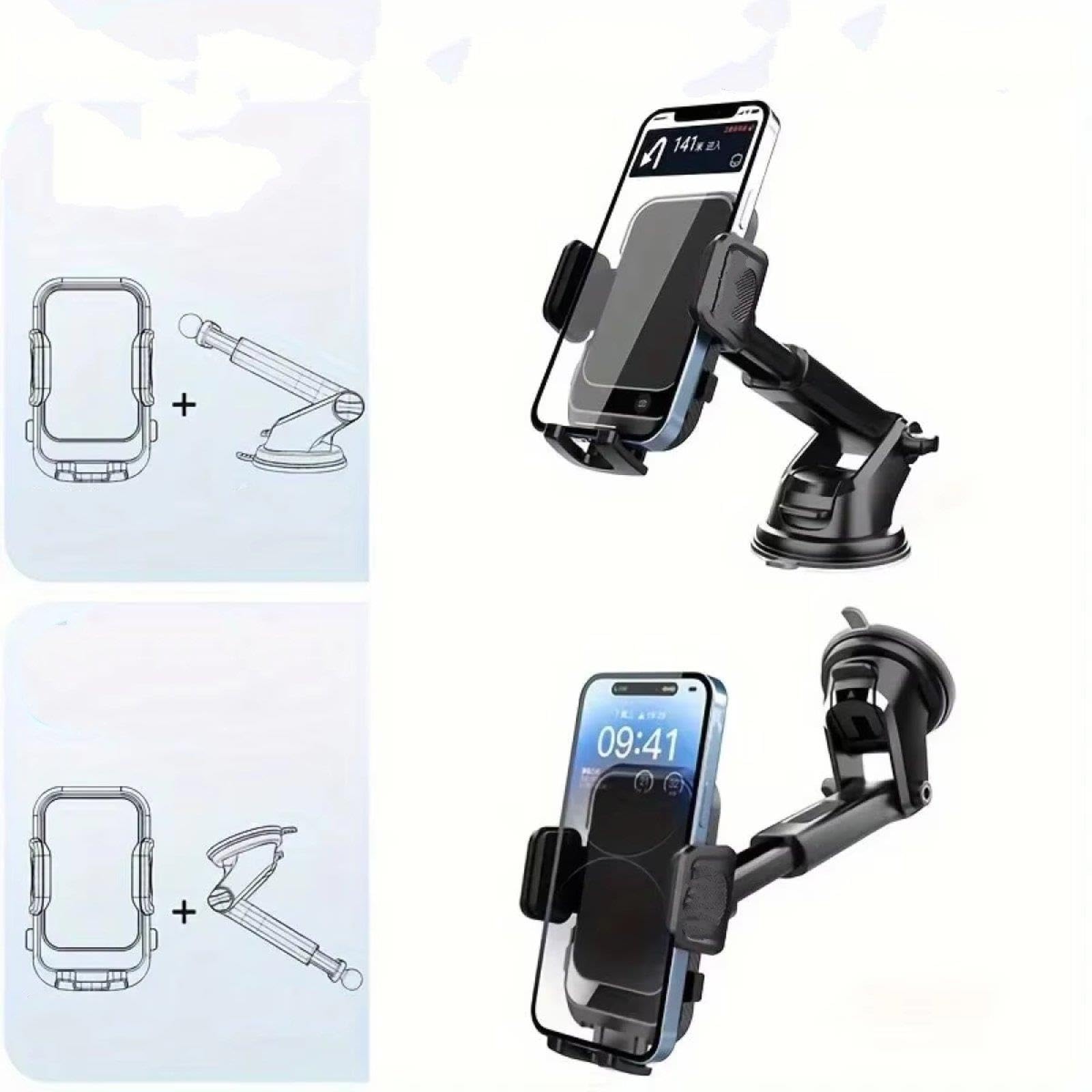 Soporte Universal Navegación Teléfono Automóvil Autopartes