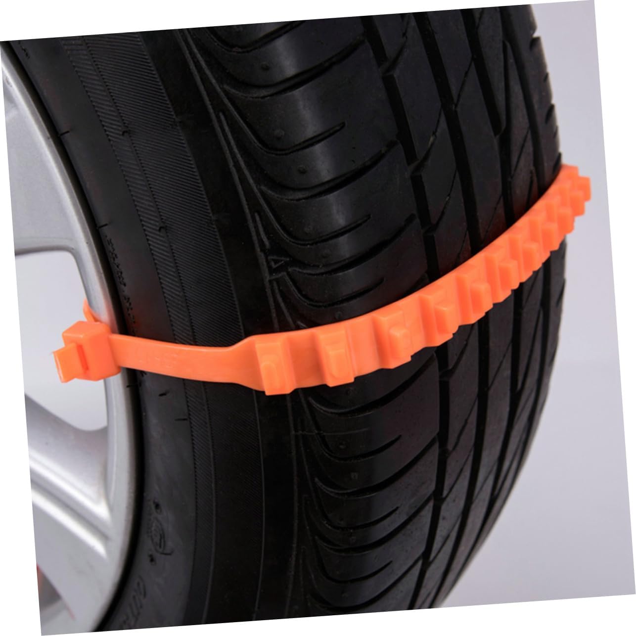 Zerodeko 5pcs Automobile Tire Chains Car Snow Chains Easy Install Tire Antiskid for Safety