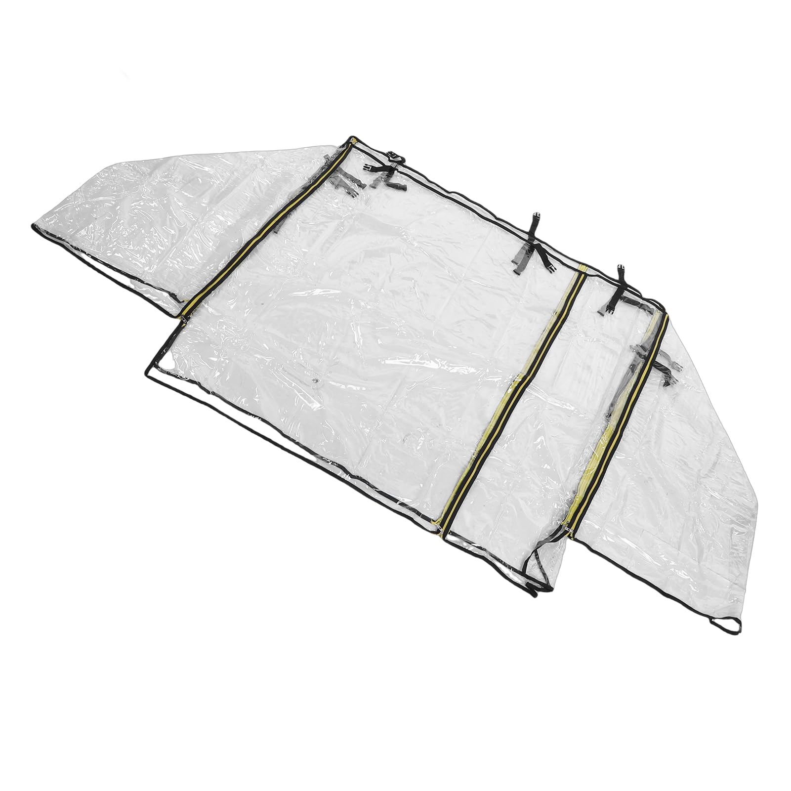 Mingzhe Clear Forklift Rain Cover with Reflective Strips Heavy Duty