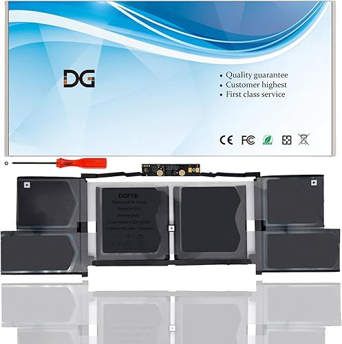 DGTech A1953 - Batería para portátil compatible con Apple MacBook Pro de 15 pulgadas de mediados de 2018 2019 EMC 3215 EMC 3359 Touch Bar MV902LL/A
