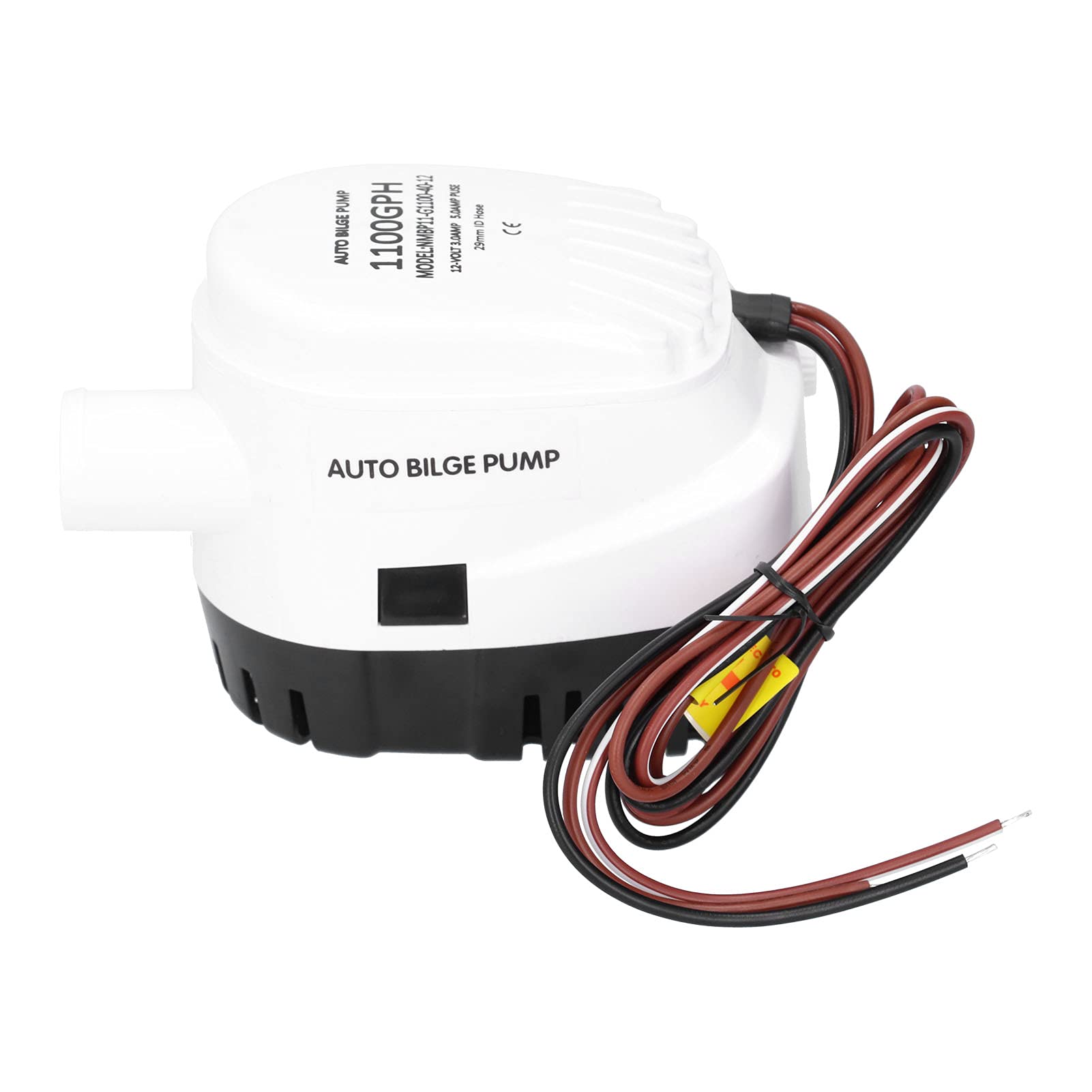 Interruttore a galleggiante incorporato ad alta efficienza per pompa di sentina sommergibile automatica per barche 12V 1100GPH