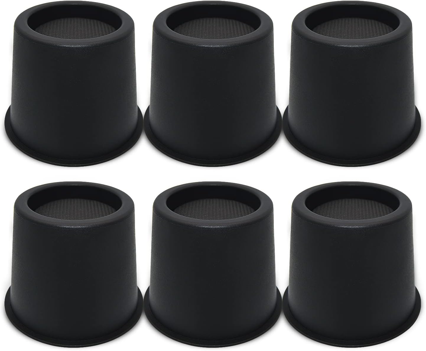 FONDDI 4 Inch Round Bed Risers Heavy Duty Furniture Risers