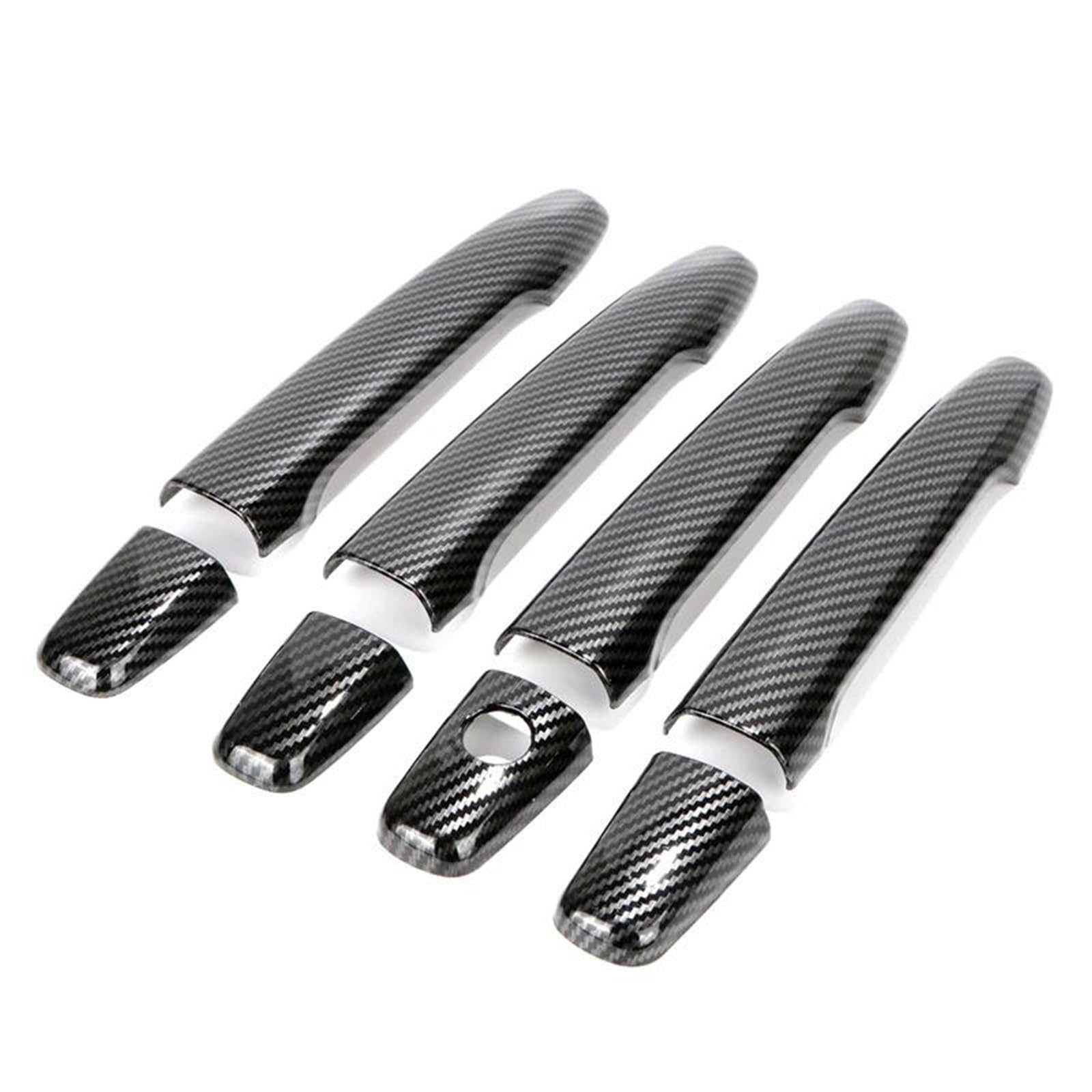 Yytemd C.ordinary Car Exterior Door Handle Cover Decoration Trim Patten For Mitsubishi For Outlander 2007-2020 Chrome(C.ordinary)