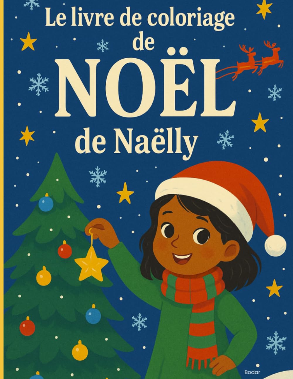 LE LIVRE DE COLORIAGE DE NOËL DE NAËLLY