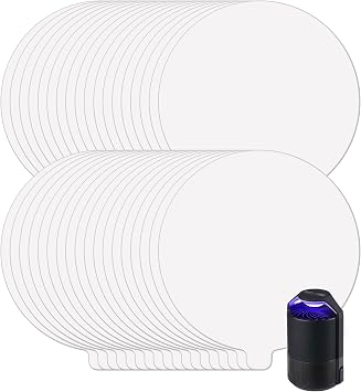 36 Pack 4.3" Refills for Katchy Indoor Insect TrapUltra Sticky,11 Precision Fit for Katchy Fvoai & Dunaga,Long-Lasting & Odorless,Safe for Humans and Pets