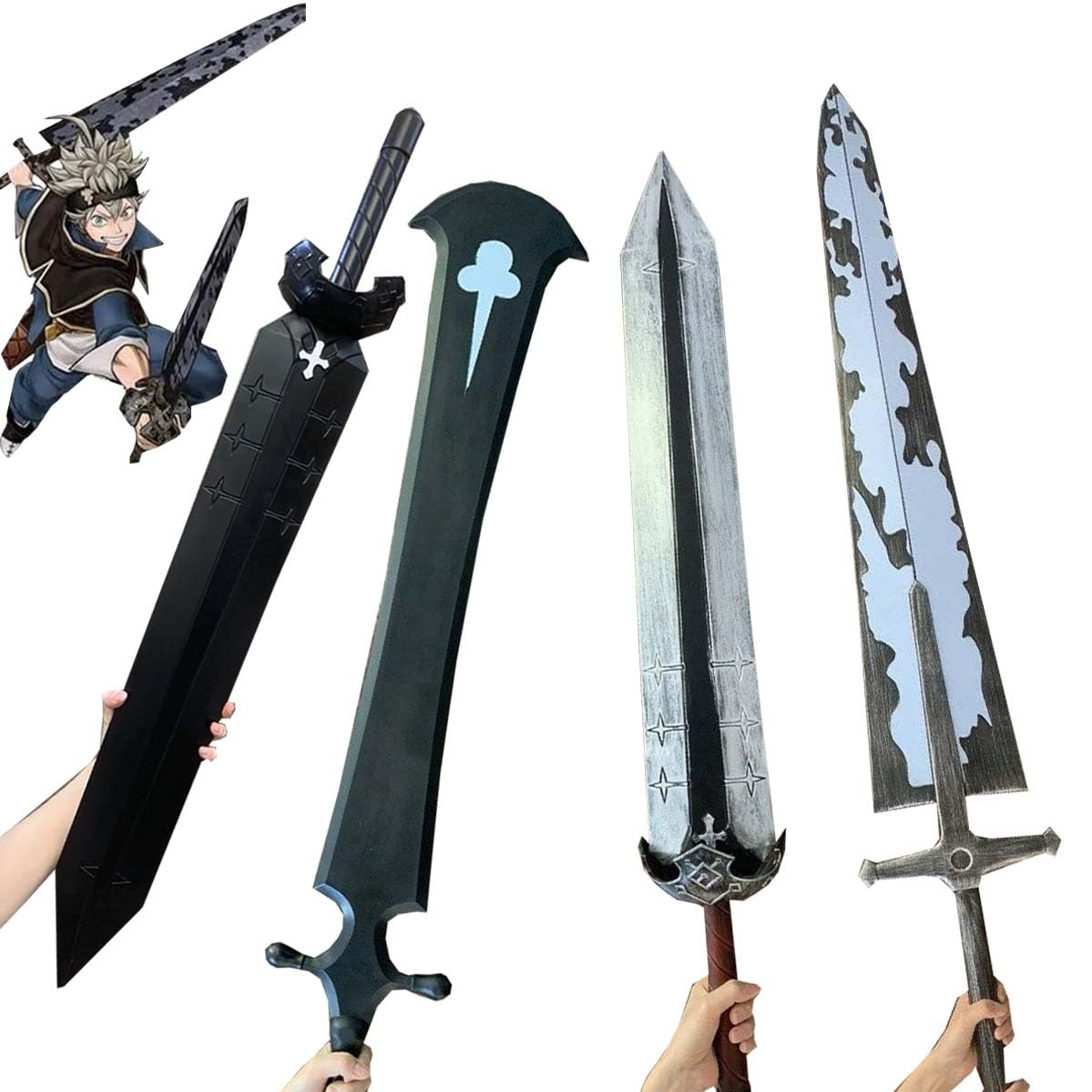 Amazon.co.jp: ブラッククローバー コスプレ道具 グッズ アスタ ヤミ
