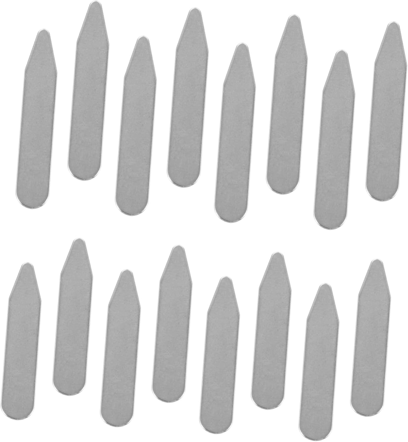 16pcs Collar Stays for Men's Dress Shirts Mens Dress Shirts Collar Inserts