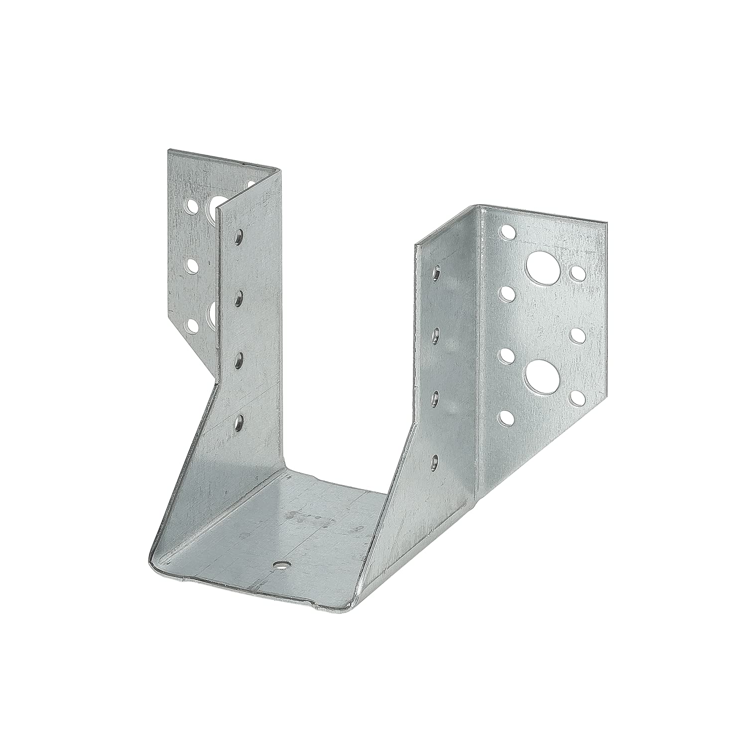50 x siwitec Balkenschuh Typ A 100 x 140 mm, Sendzimir Verzinkt, CE-Kennzeichnung, Materialstärke 2mm, Witterungsbeständiger Holzverbinder, Pfostenschuhe, Balkenverbinder