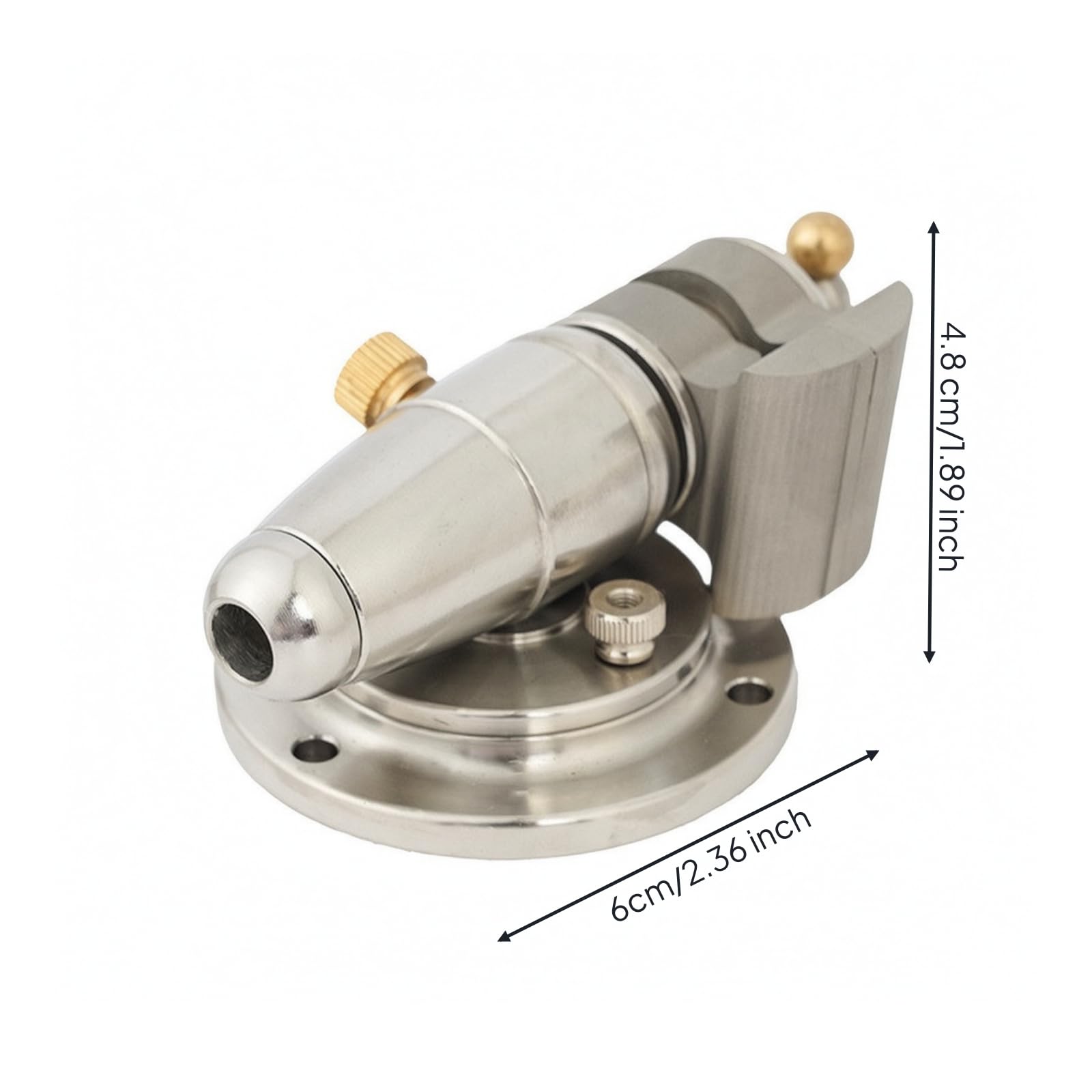 predolo Morsa Mini in Acciaio Inox Compatta Mini Morsa a Vite per Orologiai, Hobbisti, Officina