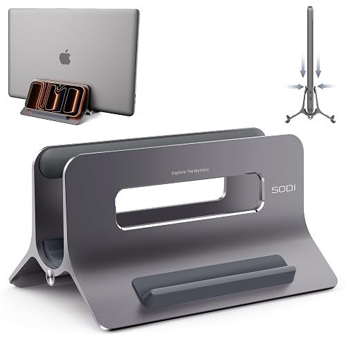 SODI Vertical Laptop Stand for MacBook and Tablet