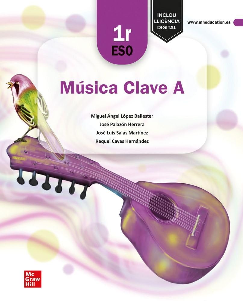 Música Clau A 1r ESO livre de cours pour réviser la musique