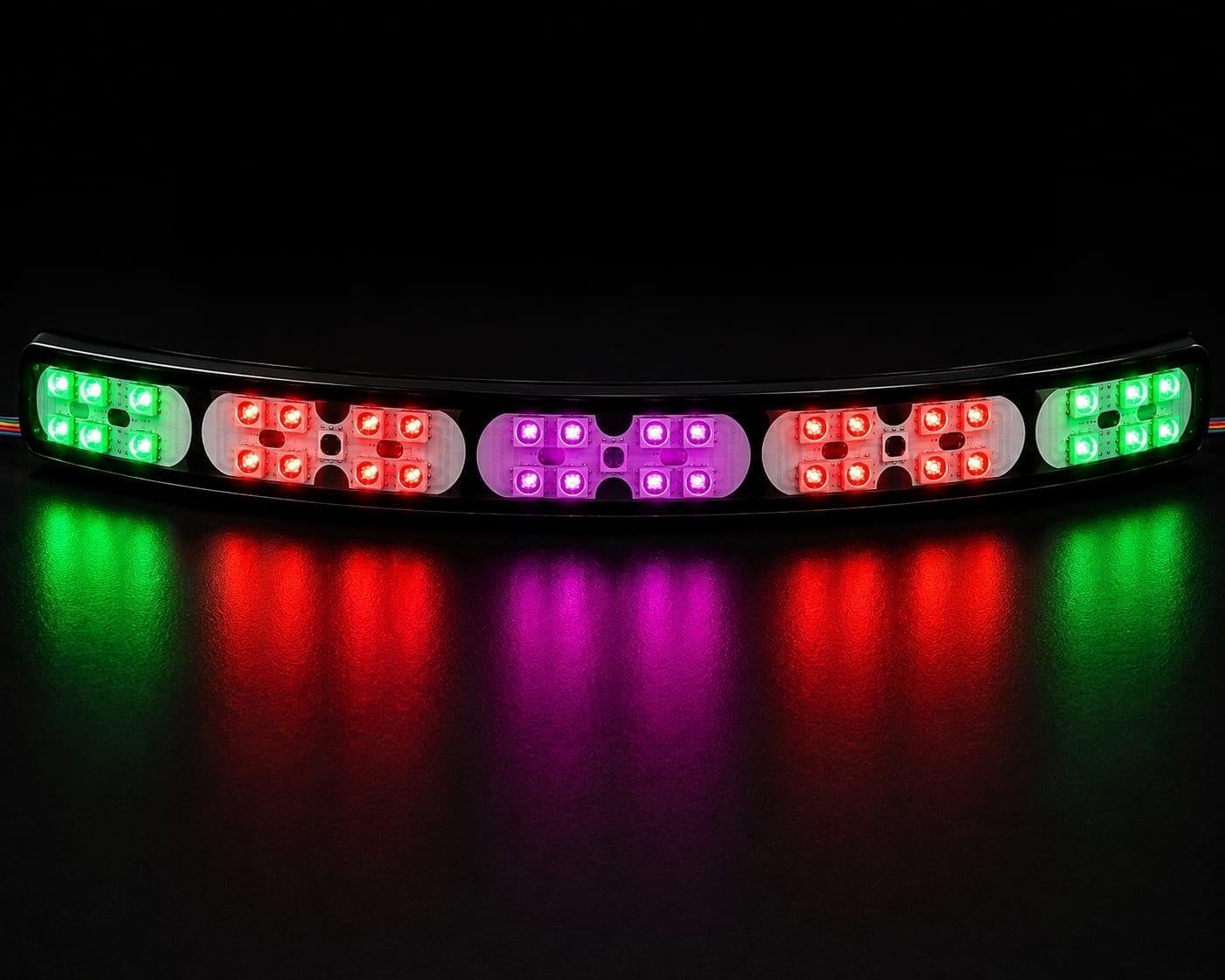 Universal Multicolour LED Tail Light Strip 120CM-image-36