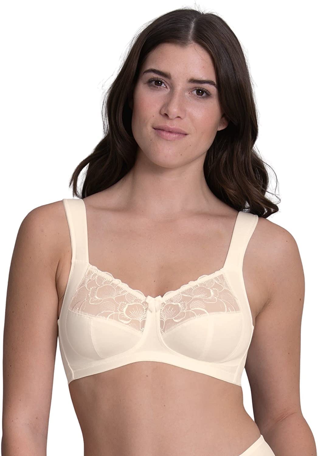 Anita Care Lucia 4723X-612 Donna Reggiseno Post Mastectomia Non Imbottito Senza Ferretto Bianco 10C
