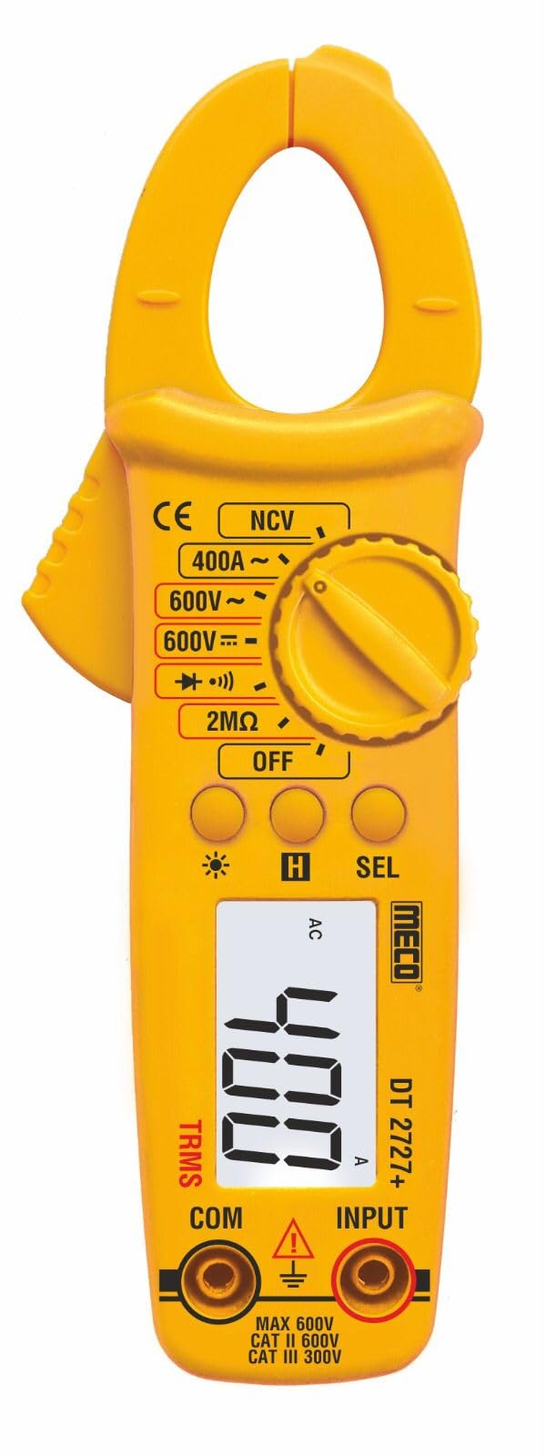 MECO 2727+ DIGITAL CLAMP METER TRMS Jaw Dia. 23mm (max.) By Skyking®