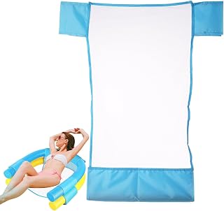 Pool Float Chair, Highh Quality Pool Float Chair, Swimming Pool Water Chair Lounger Super Buoyancy for Water Supplies, Comfortable Pool Chair with Back Rest and Built in Cup Holder for Pool Lake