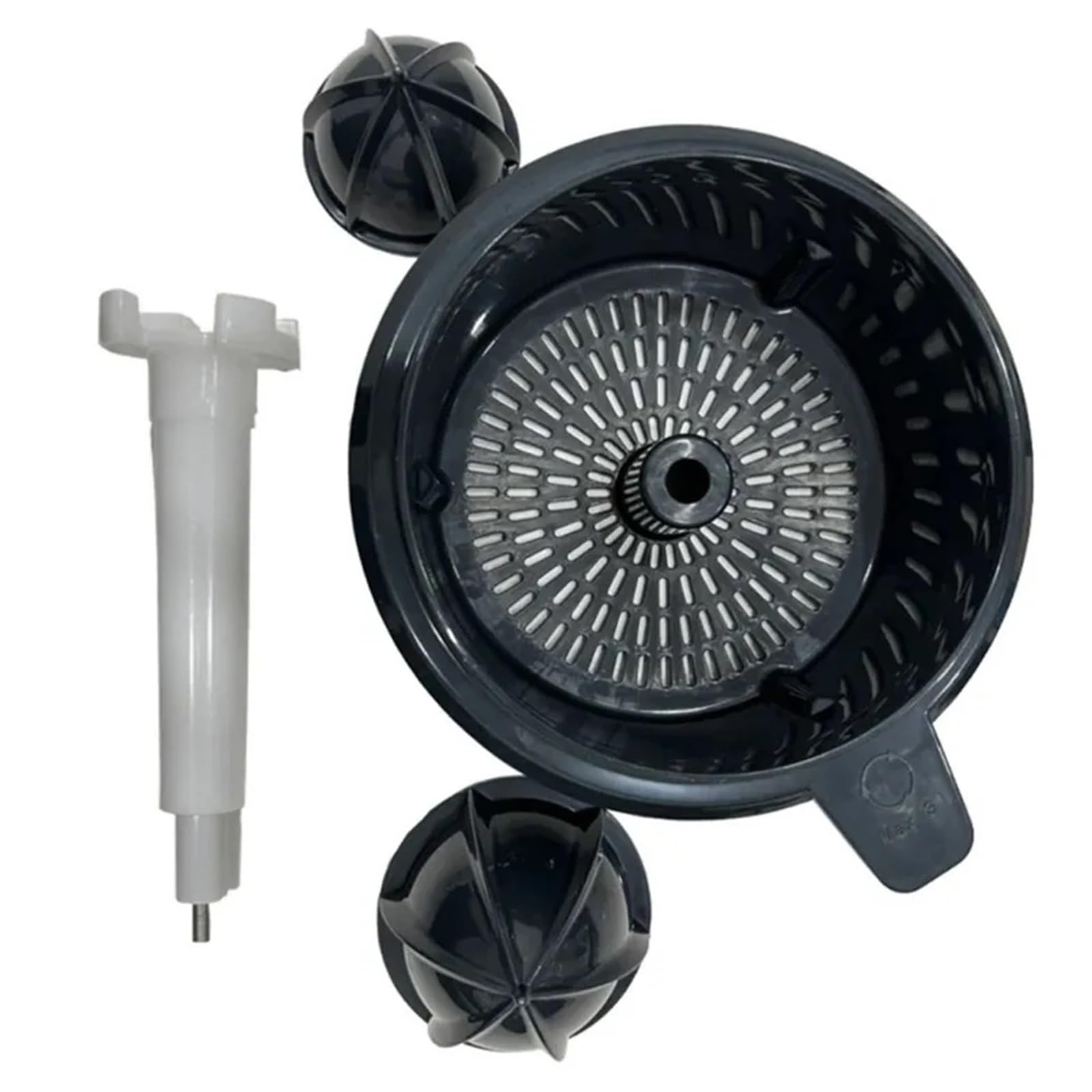 Filtre à pulpe pour extracteur de jus lent et panier de crépine de rechange en plastique