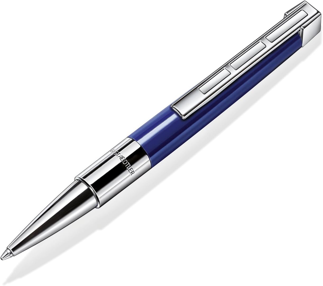 STAEDTLER Initium Resina Ballpoint Pen, resin, blue, B, black, 9PB313B-9