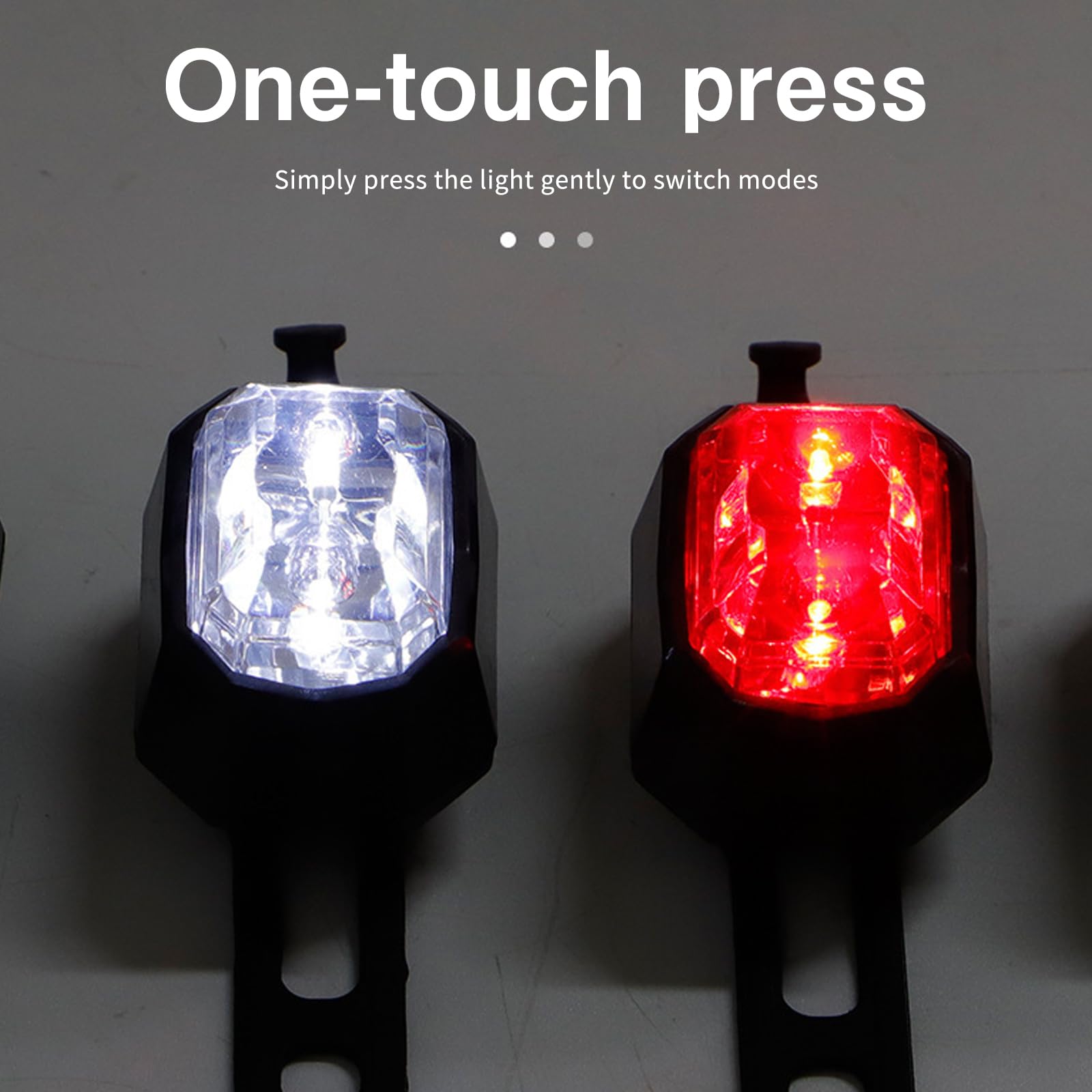 Luce Passeggino,8 Pezzi Luci LED per Passeggino,Luce Lampeggiante,Set di Luci Impermeabili per Passeggino,Luci di Marcia Notturna,per Tutti i Passeggini,Zaini,Sedie a Rotelle