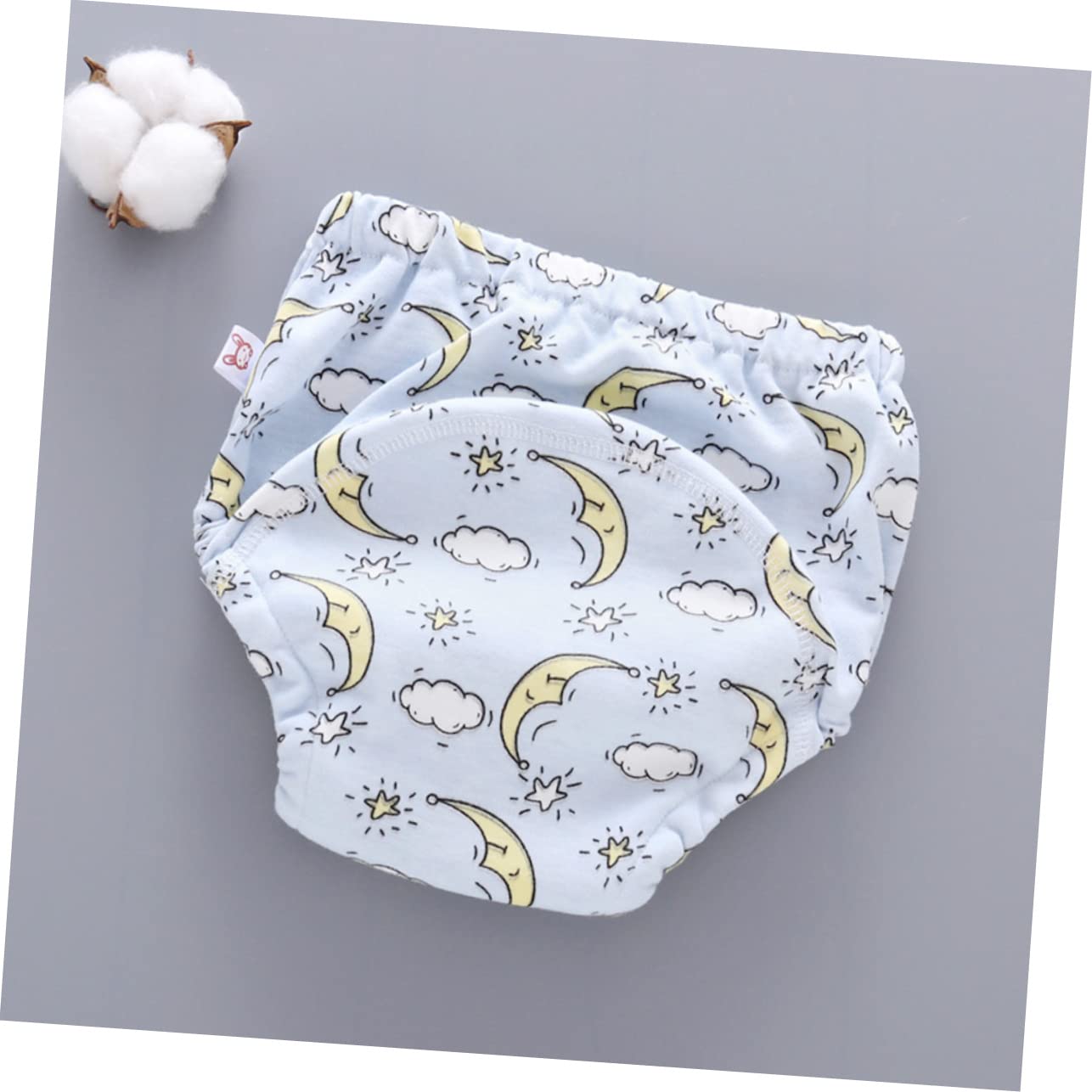 TOYANDONA 4piezas Pantalones De Entrenamiento Para Bebés Pañales Lavables De Gasa Transpirables Para Aprender Usar El Baño Paquete De Unidades Diferentes Estampados