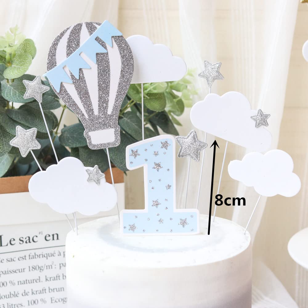 Topper con palloncino a numero dorato 13 x 9 cm - Creative Converting