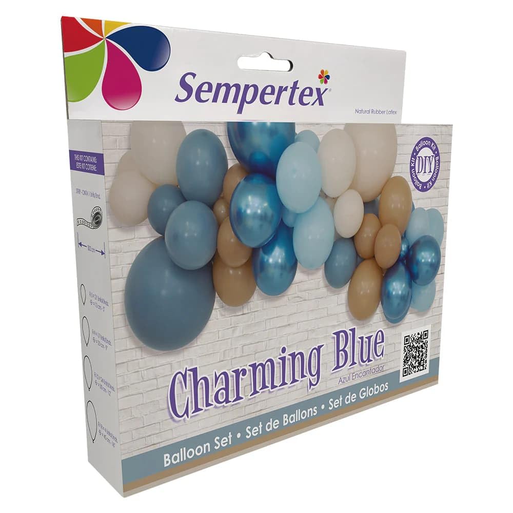 SempertexBalloon Garland Kit (Sempertex DIY Box) (Charming Blue)