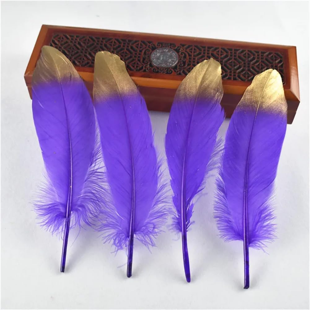 Natural Pheasant Feathers, Goose Feathers Pack of 10 for Crafts Wedding Decor