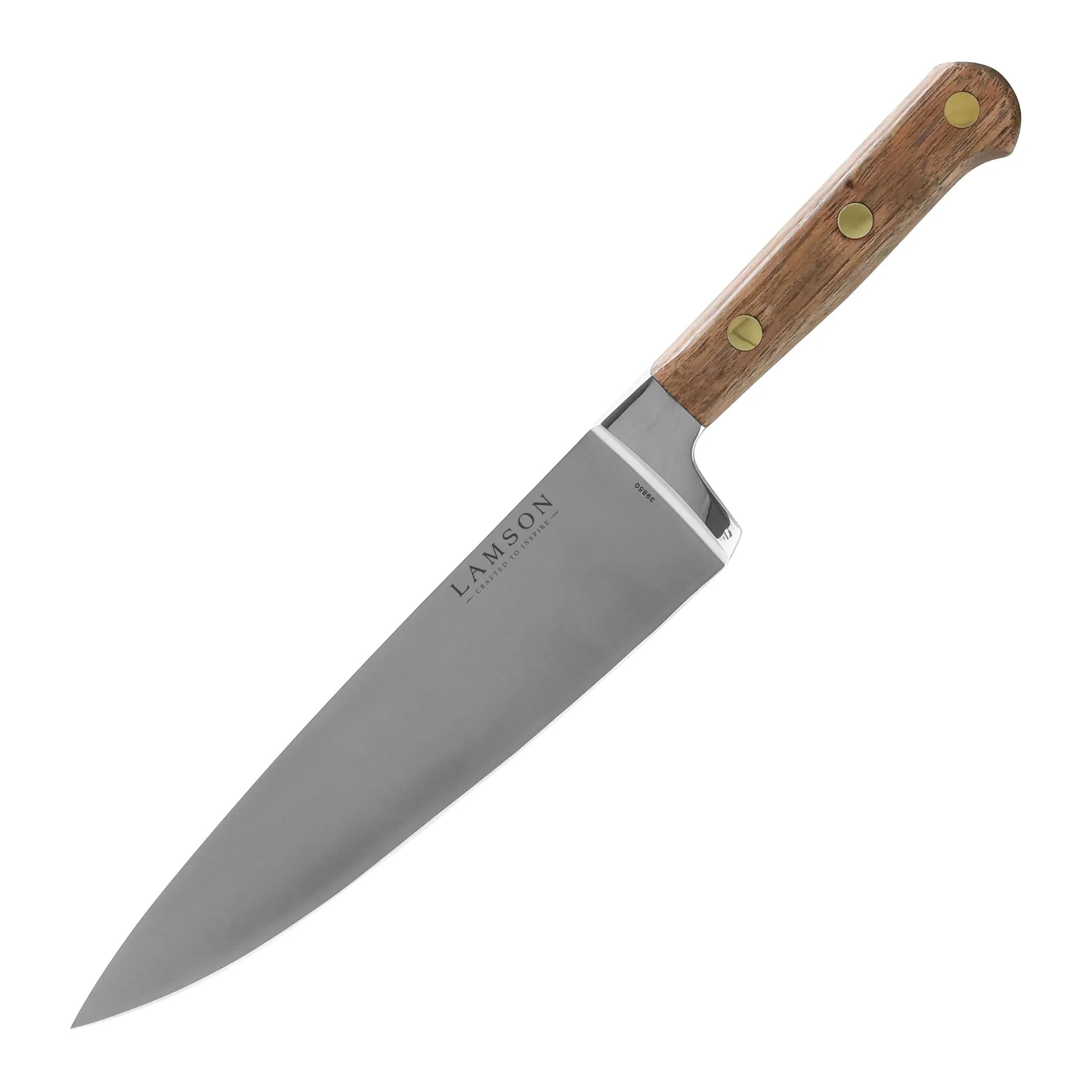 Lamson Vintage 8 In Chef's Knife, Walnut Handle, Double Riveted — Amazon image 17
