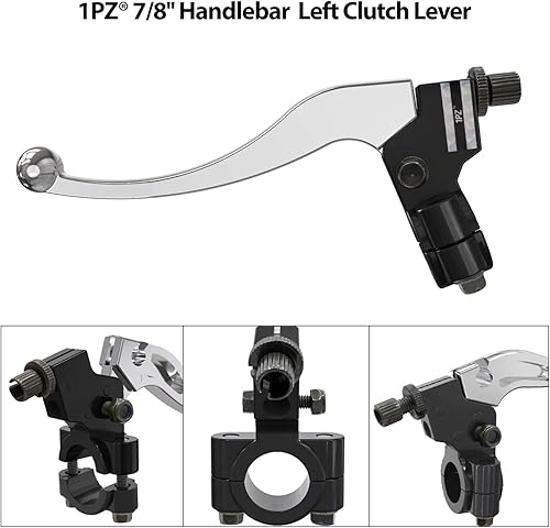 Miniatura 7 de 1PZ SL1-C39 - Manillar de embrague izquierdo de 78 pulgadas + cable de embrague de 39 pulgadas de repuesto para motocicleta de 50 cc, 70 cc, 90 cc,