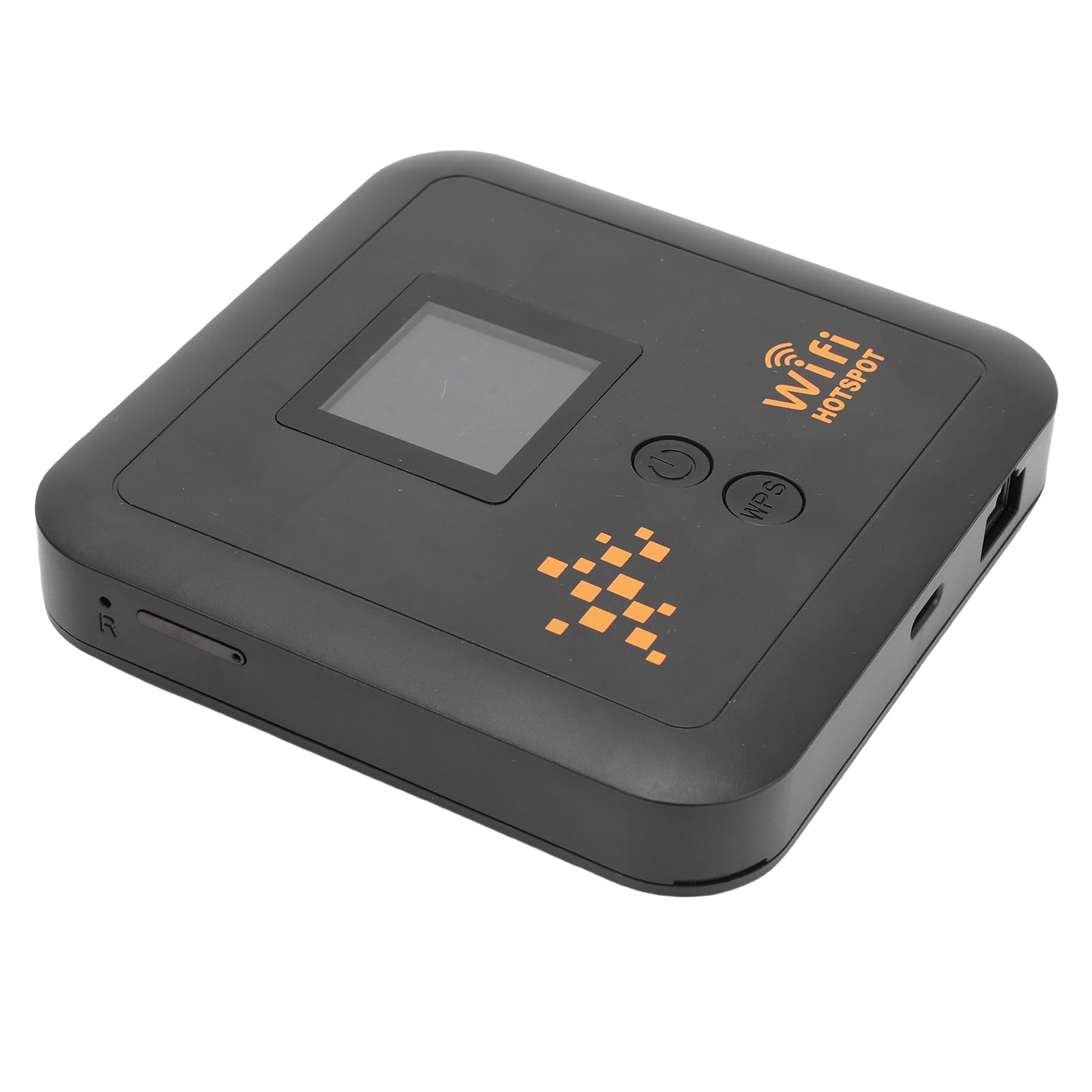 Cocoarm Routeur Hotspot WiFi, Routeur WiFi Portable 4G CAT12 en Plastique 600 Mbps avec Contrôle d'application de Batterie Double Bande 6000 MAh et Deux Ports Gigabit pour Les Voyages d'affaires