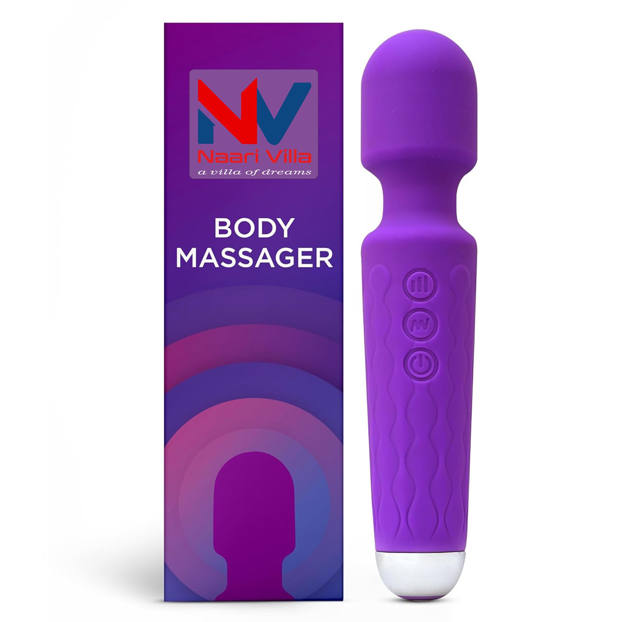 NAARI VILLA Waterproof Rechargeable Cordless Portable Personal Massager, Vibrator with 20 Vibration Modes and 8 Speed Patterns (ROSE PINK) (B0CPD1RKV2) Amazon Price History, Amazon Price Tracker