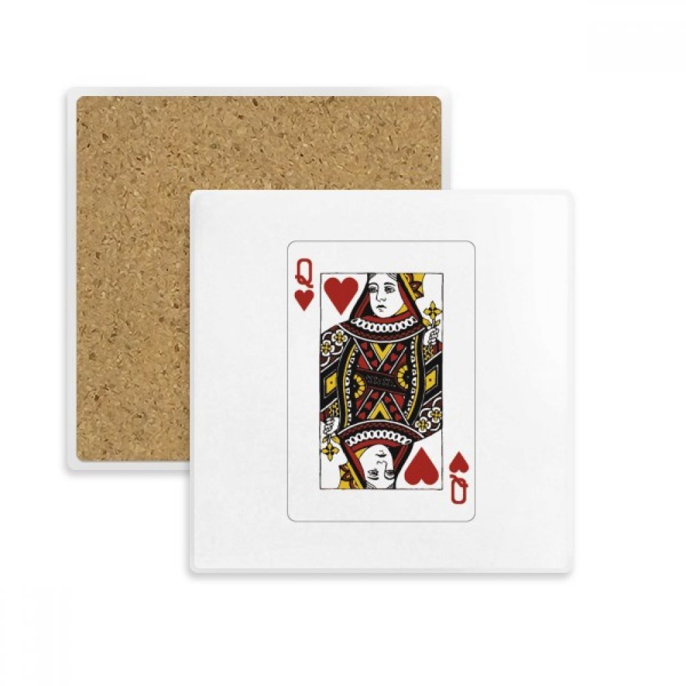 Coaster Tasse carré Motif Cartes pour vos apéritifs et cafés en terrasse