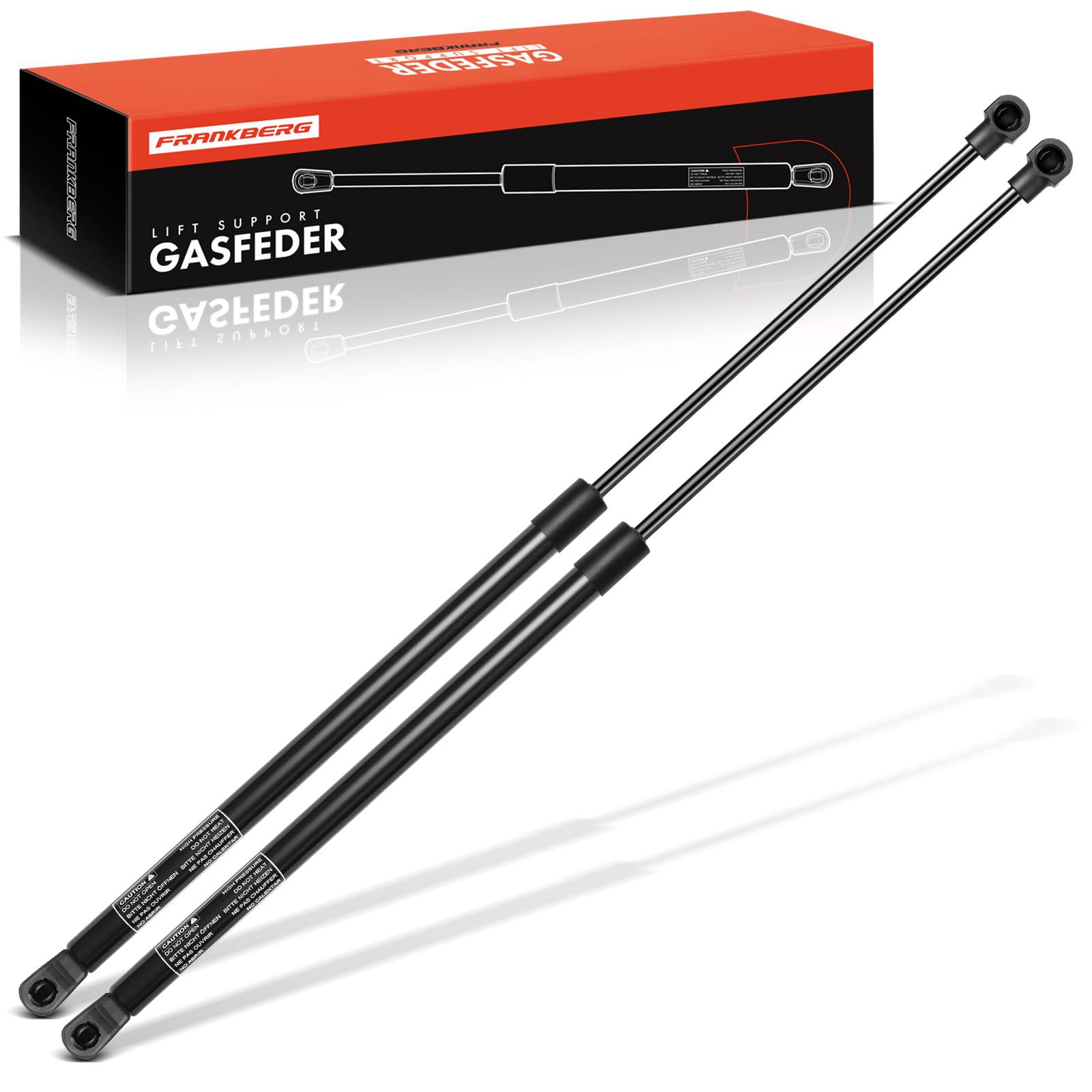 Frankberg 2x Gas Struts Tailgate Liftgate Strut Compatible with 207 WA All Engine Hatchback 2006-2012 207 WC All Engine Hatchback 2006-2012 Replace# 8731L7