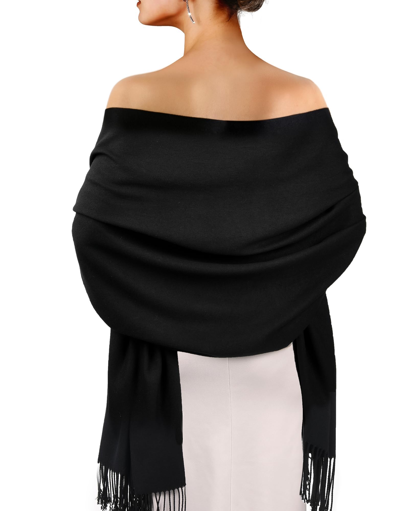 Pashmina Shawls and Wraps for Evening Dress Women's Scarf Wedding Bride Bridesmaid Gifts Winter Scarves