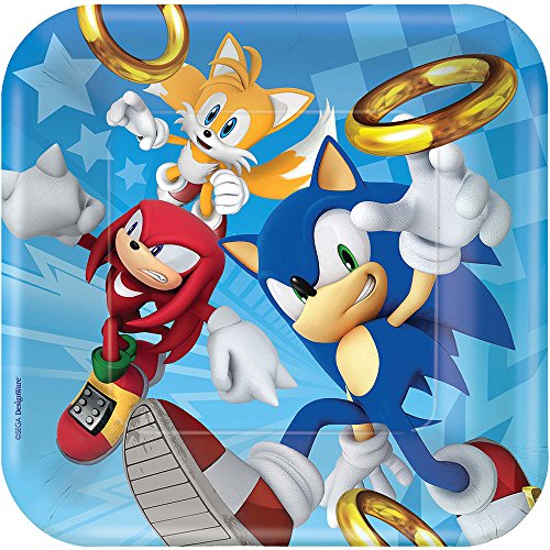 Preisvergleich Produktbild Amscam 551708 Sonic Teller, quadratisch, 23 cm