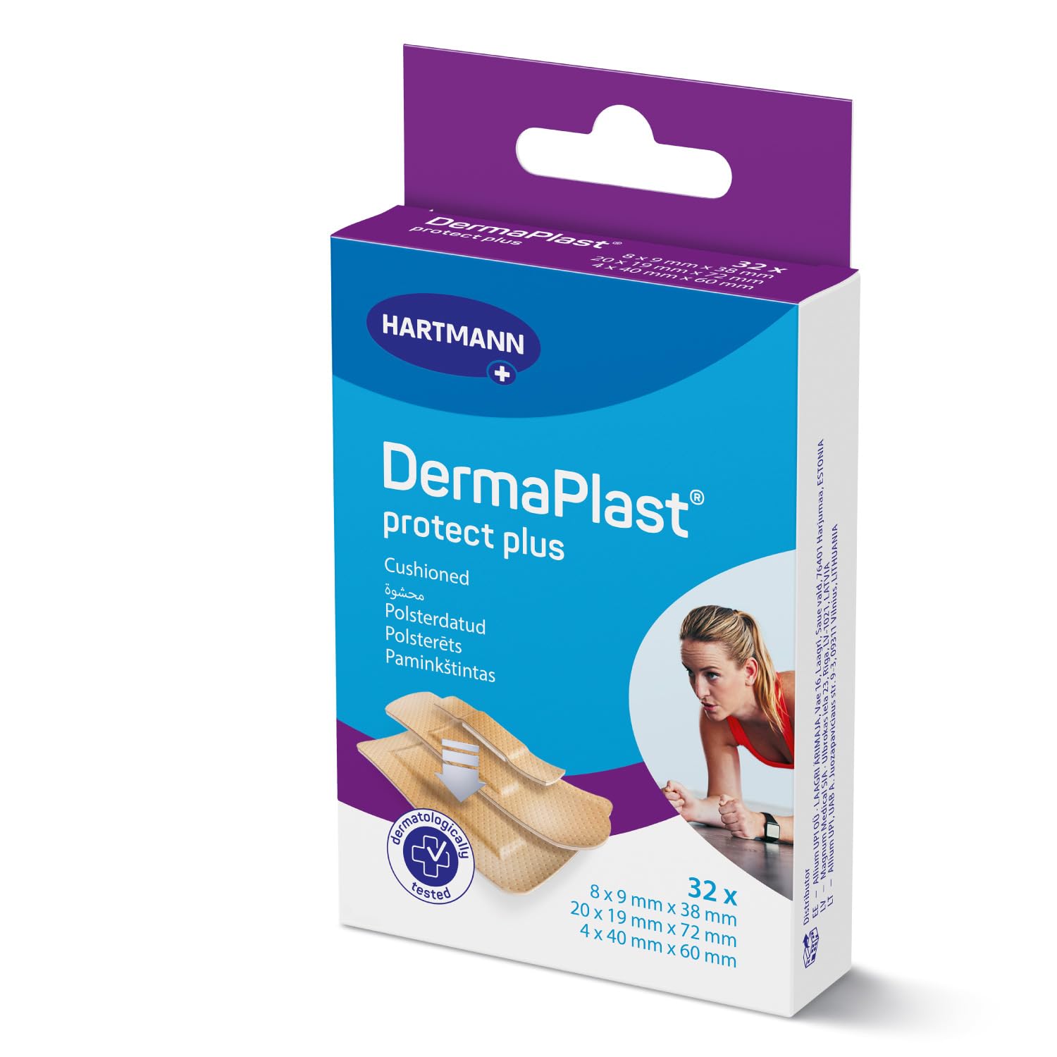 Protect Plus Plasters (3 sizes) 32'S