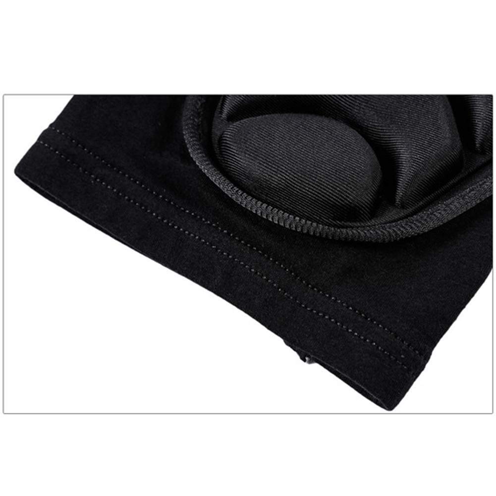 MRKU Genouillères de Sport antidérapantes, Soutien Chauffant, éponge épaisse, Protection Anti-Collision, pour l'escalade et Le Cyclisme en extérieur